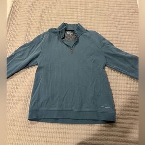 Ted Baker Blue Quarter Zip